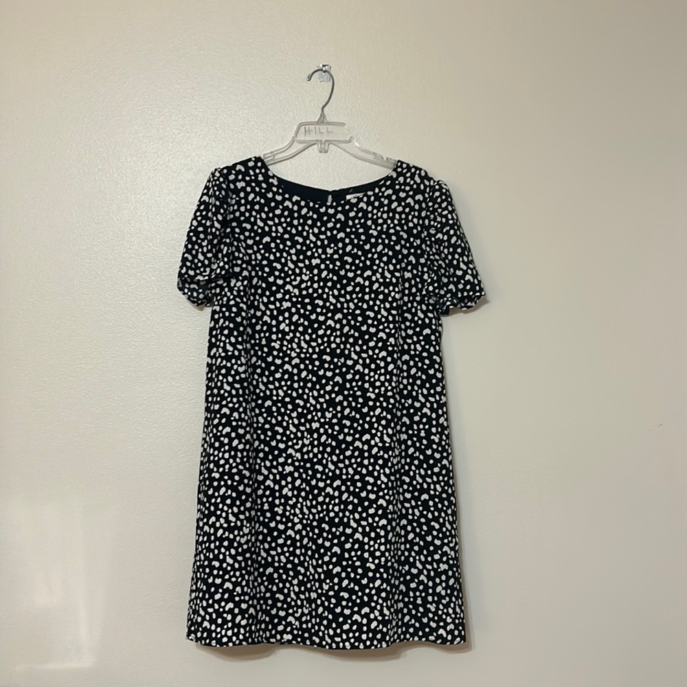 Business casual leaped print dress
